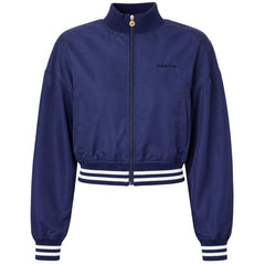 Diadora Barra Womens Blue Track Jacket