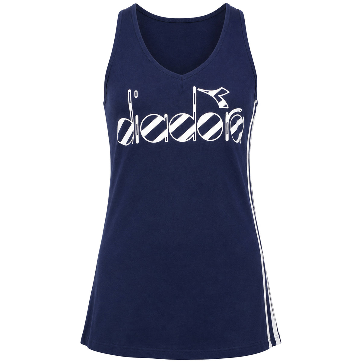 Diadora Palle Barra Womens Blue Vest