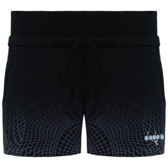 Diadora Logo Womens Black Shorts