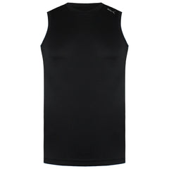 Puma Logo Mens Black Top