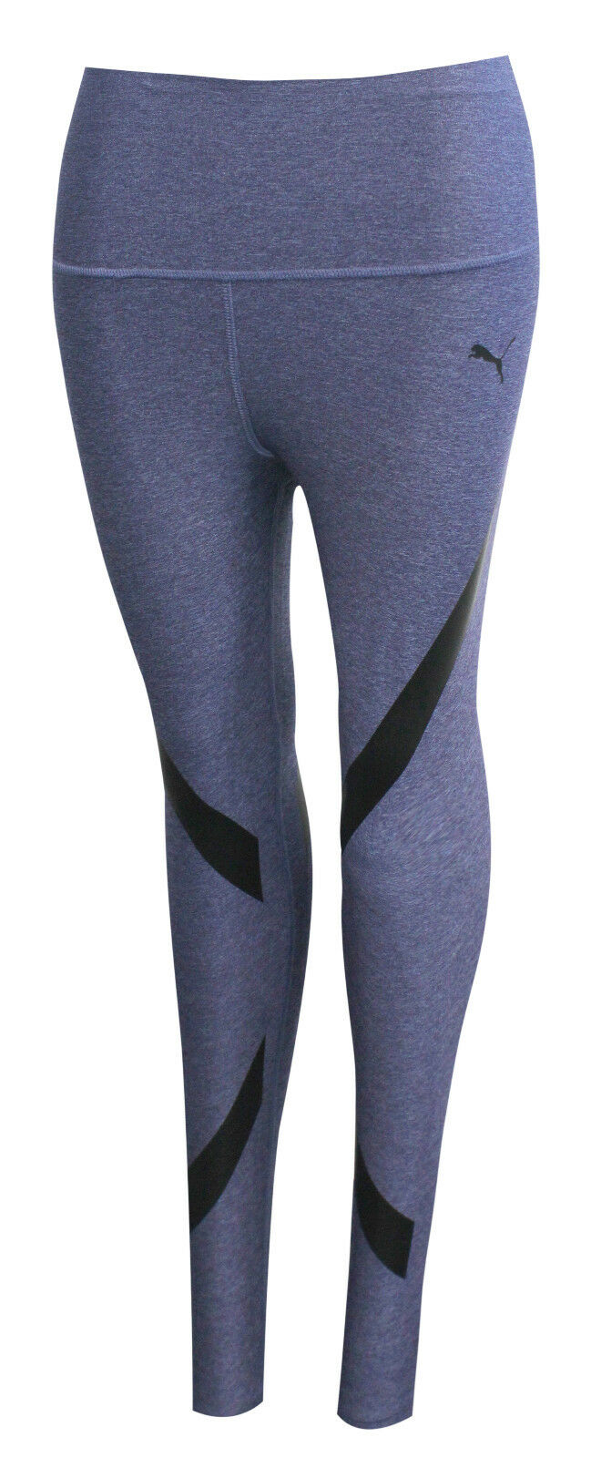 Puma Womens Power Shape Graphic Blue Fitness Leggings