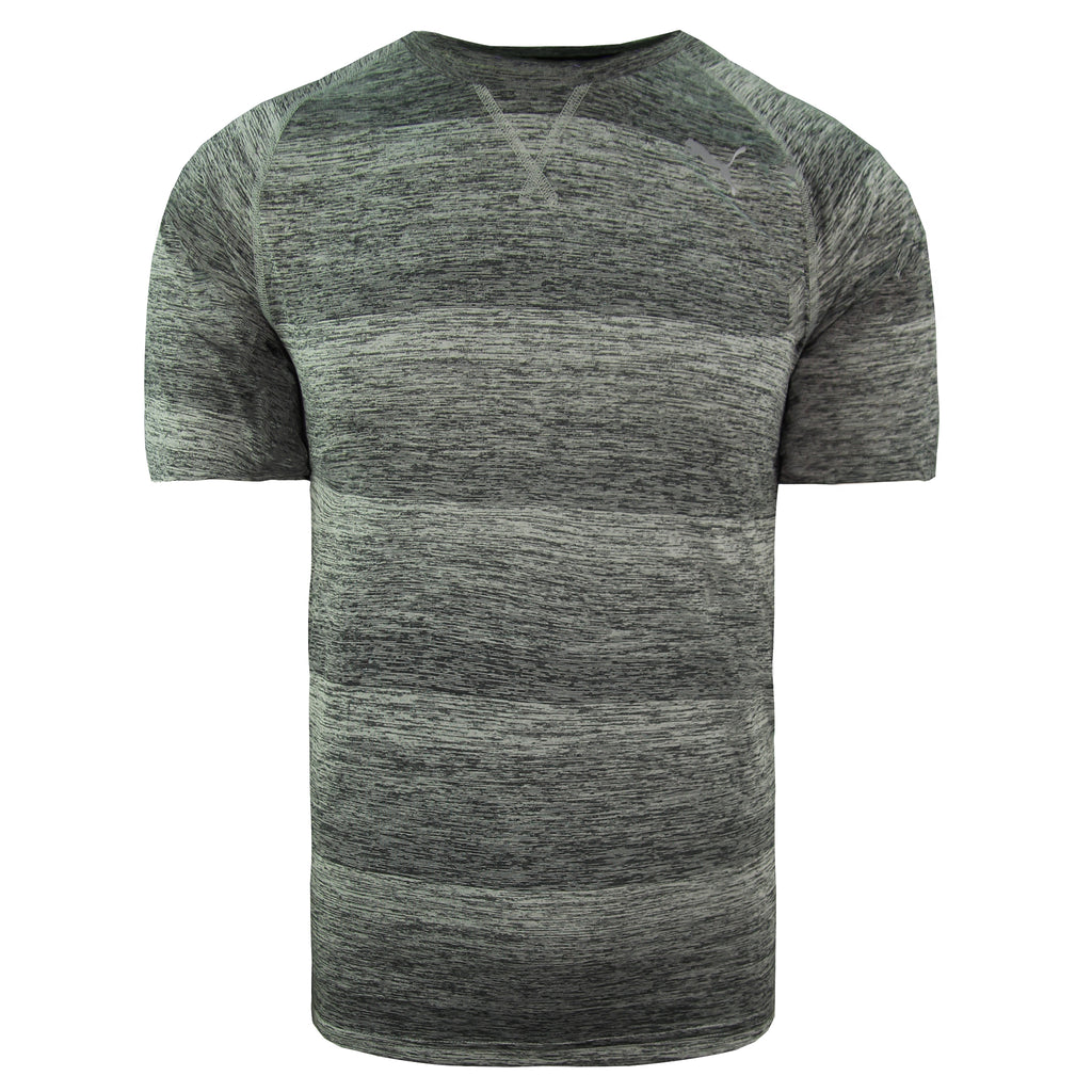 Puma DryCell Energy Short Sleeve Crew Neck Mens GreyT-Shirt 515562 03