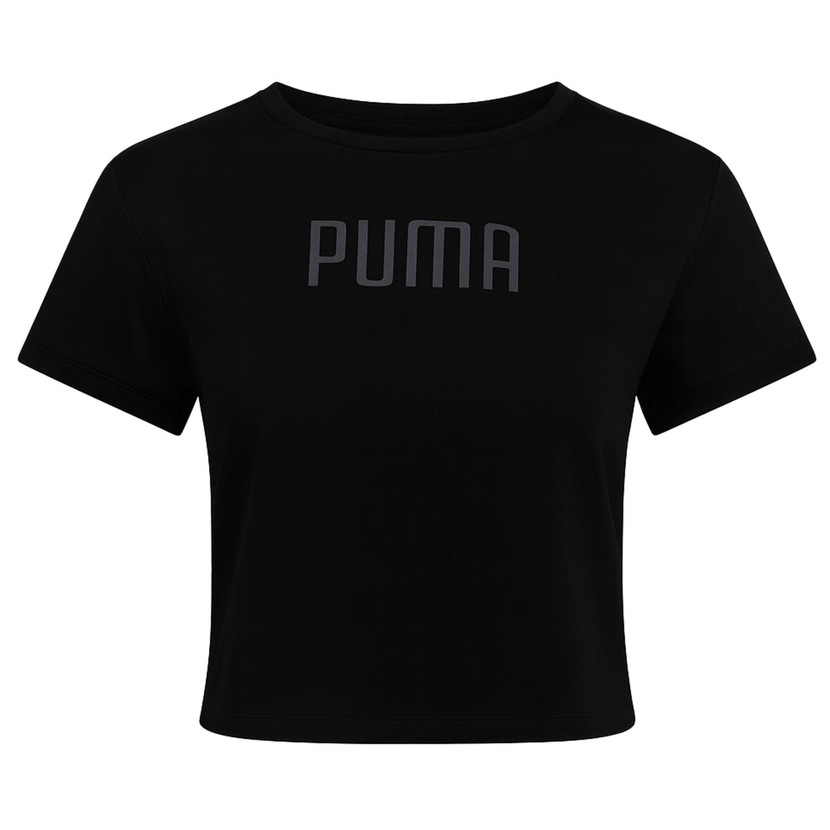 Puma Explosive Womens Black Crop Top