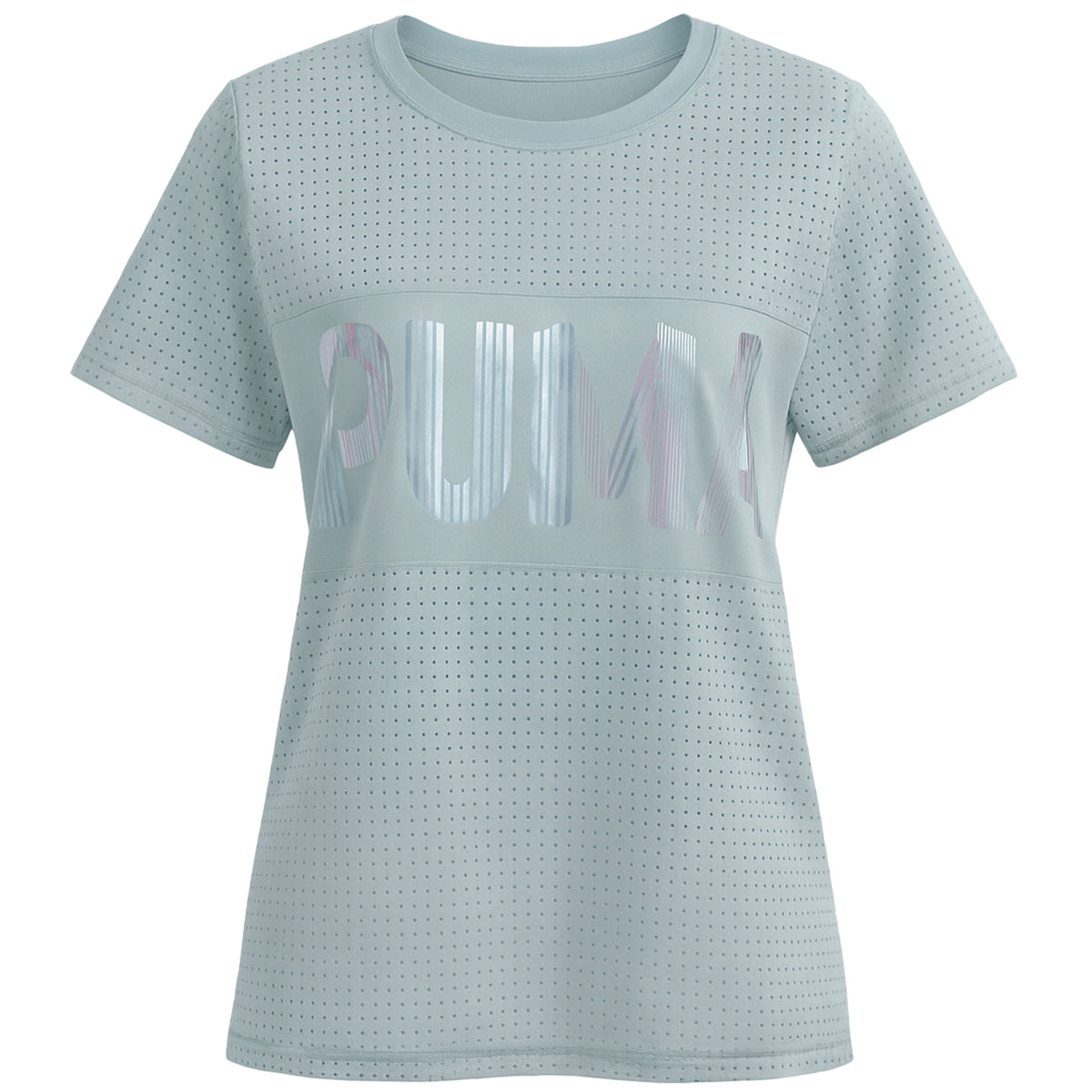 Puma Big Cat Drapey Womens Blue T-Shirt