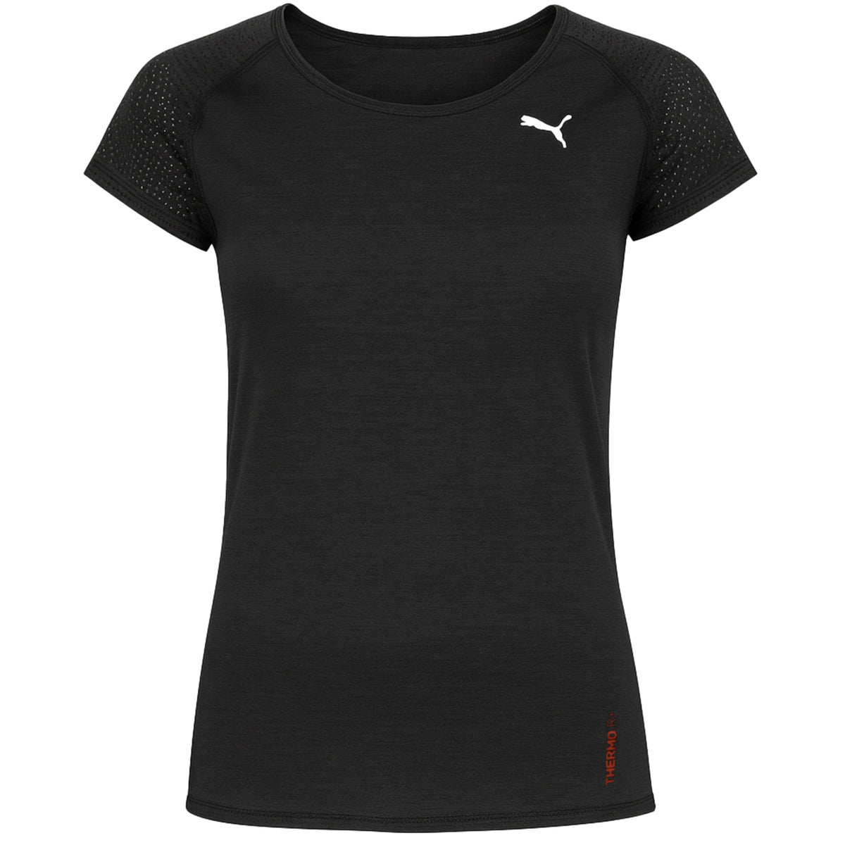 Puma Thermo R+ Womens Black T-Shirt