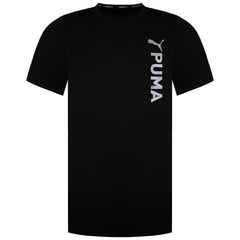 Puma Fit Poly Mens Black T-Shirt