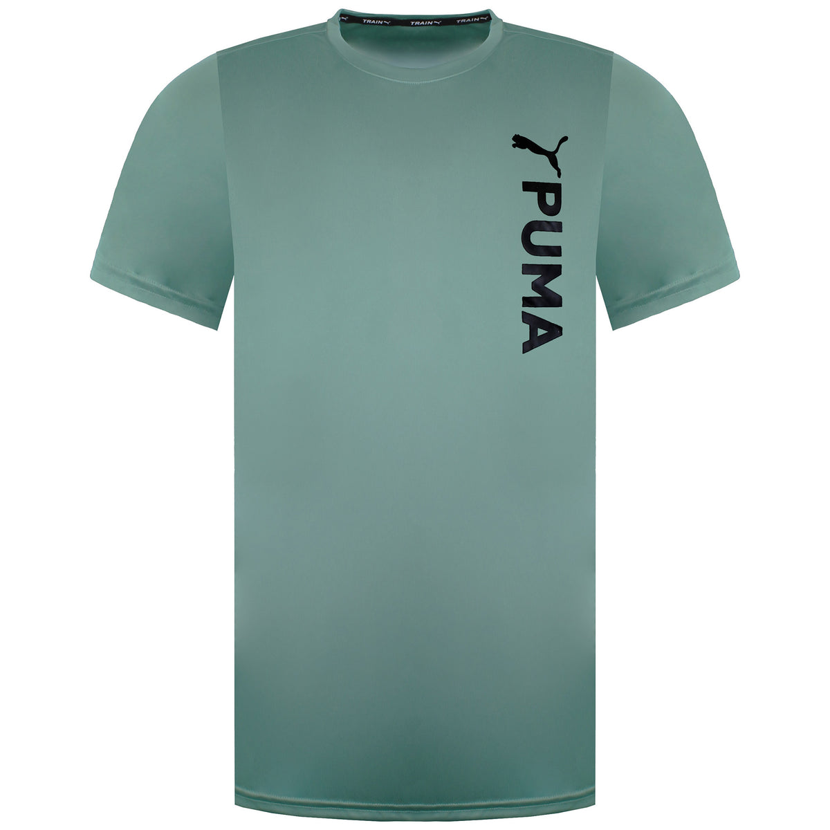 Puma Fit Poly Mens Green T-Shirt