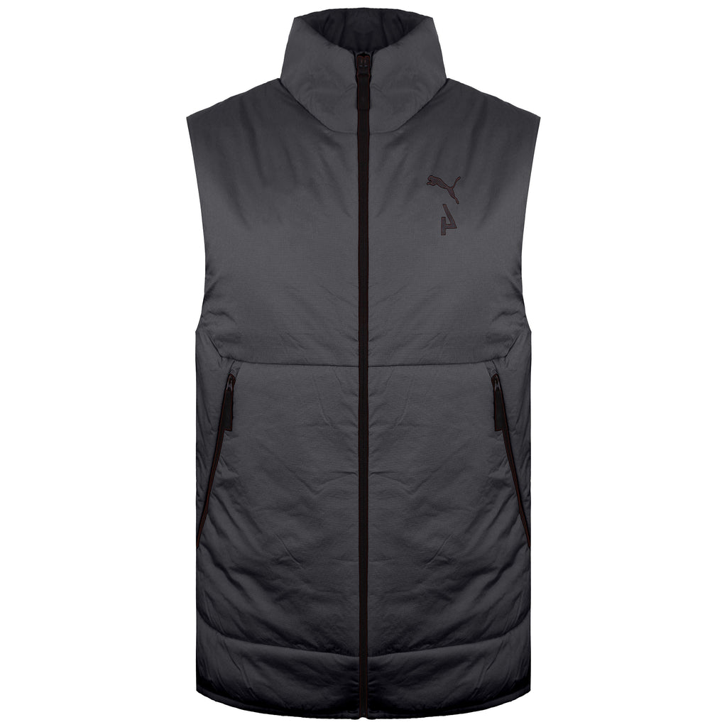 Puma Seasons Primaloft Womens Grey Running Vest