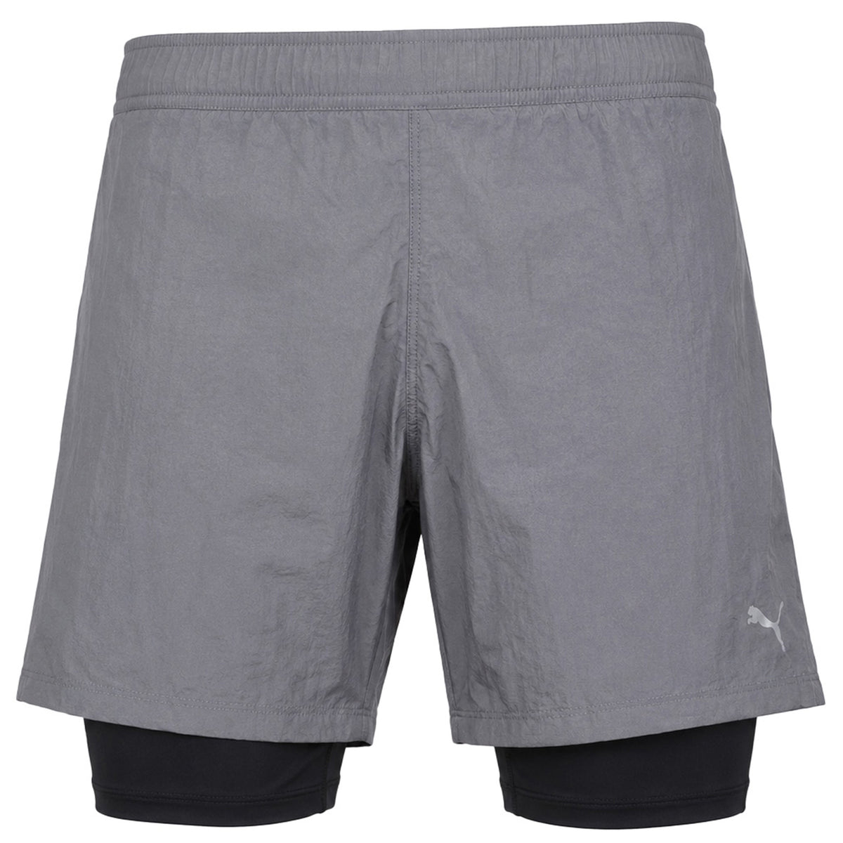 Puma 2in1 Seasons Mens Grey Shorts