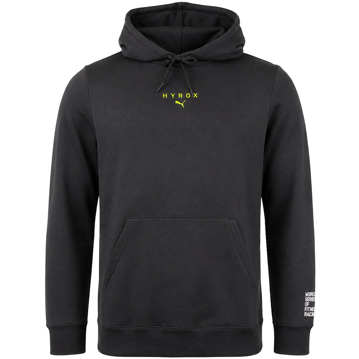Puma x HYROX Heavyweight Mens Black Hoodie