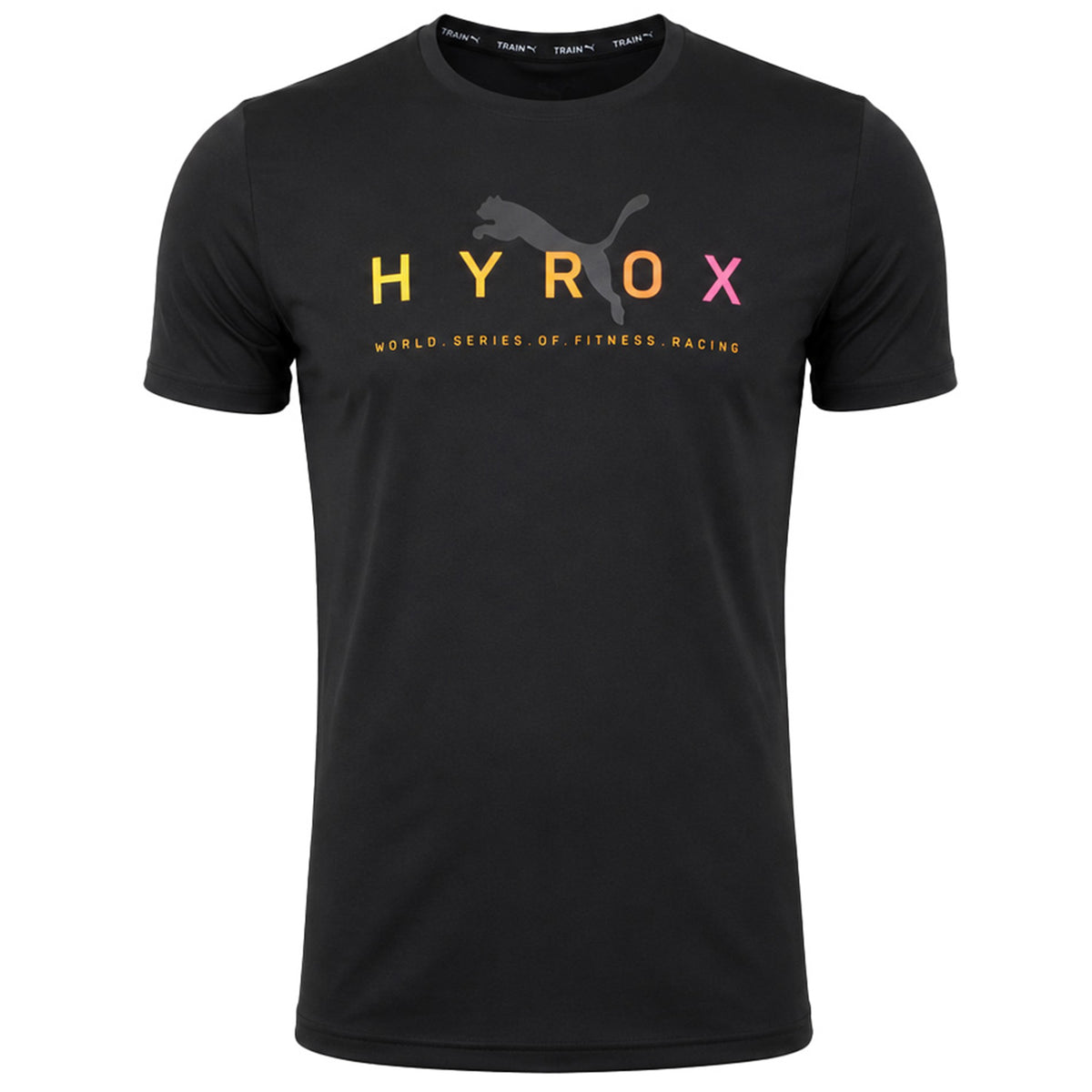 Puma x HYROX Always Clouds Mens Black T-Shirt