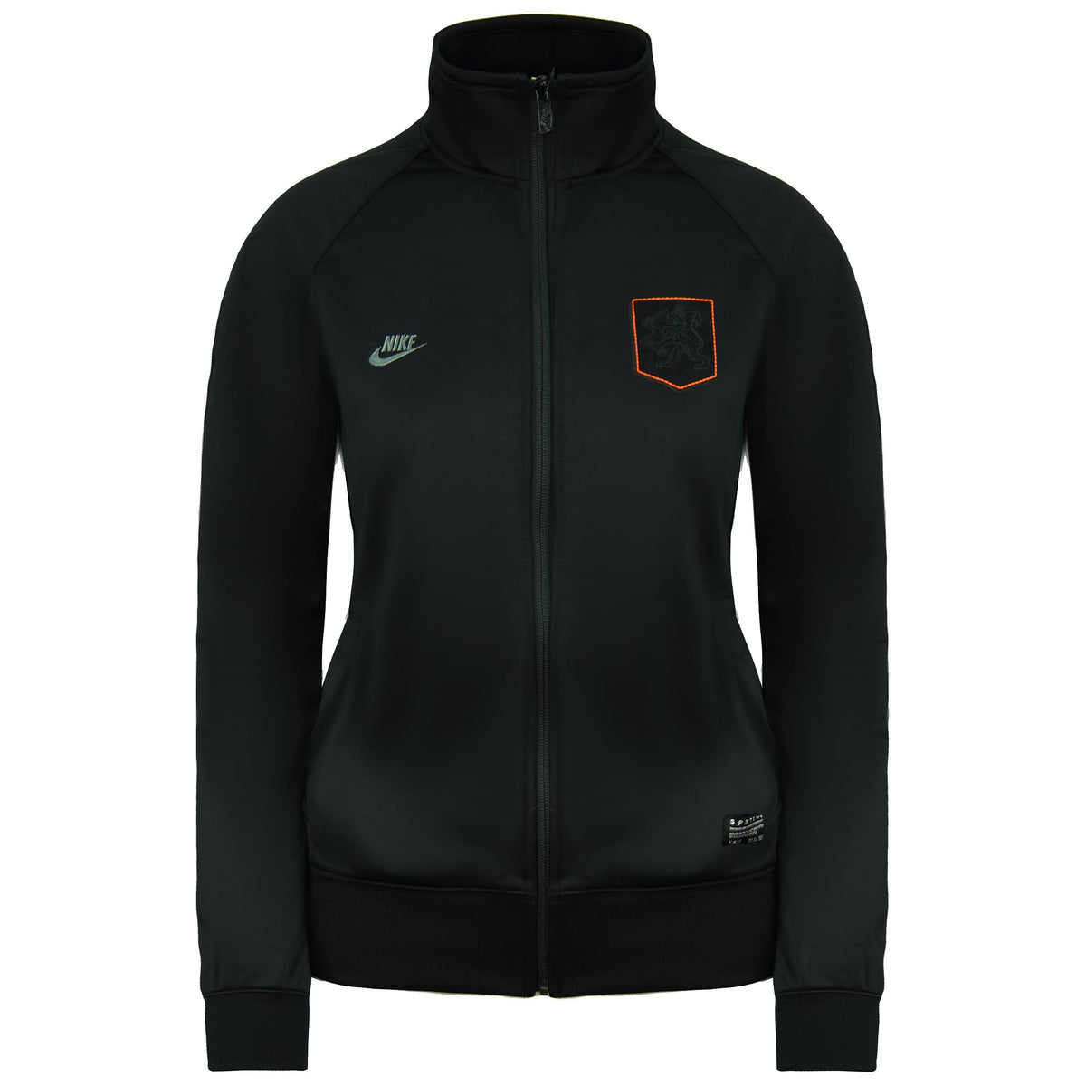 Nike KNVB Womens Black Football Track Jacket