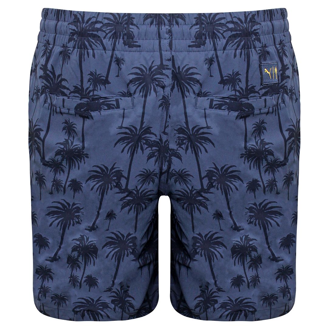 Puma x PTC Palm Tree Crew Mens Navy Golf Shorts