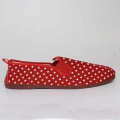 Flossy Gallur Kids Red/White Plimsolls NO BOX