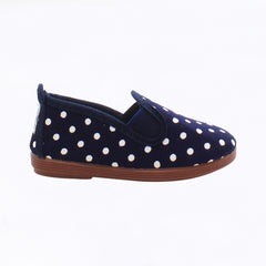 Flossy Style Gallur Kids Navy/White Plimsolls NO BOX