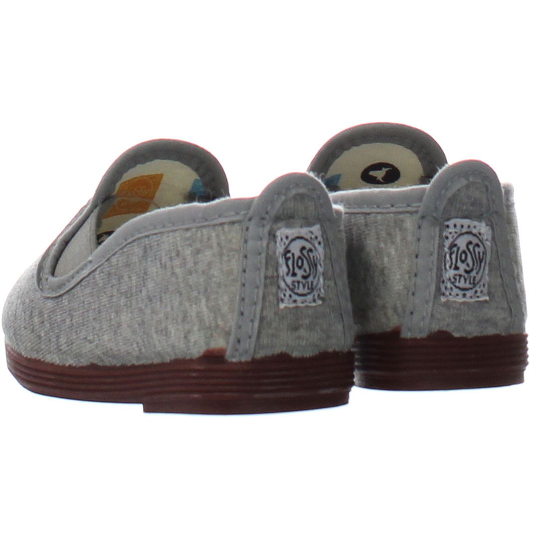 Flossy Pamplona Kids Grey Plimsolls – Sport It First