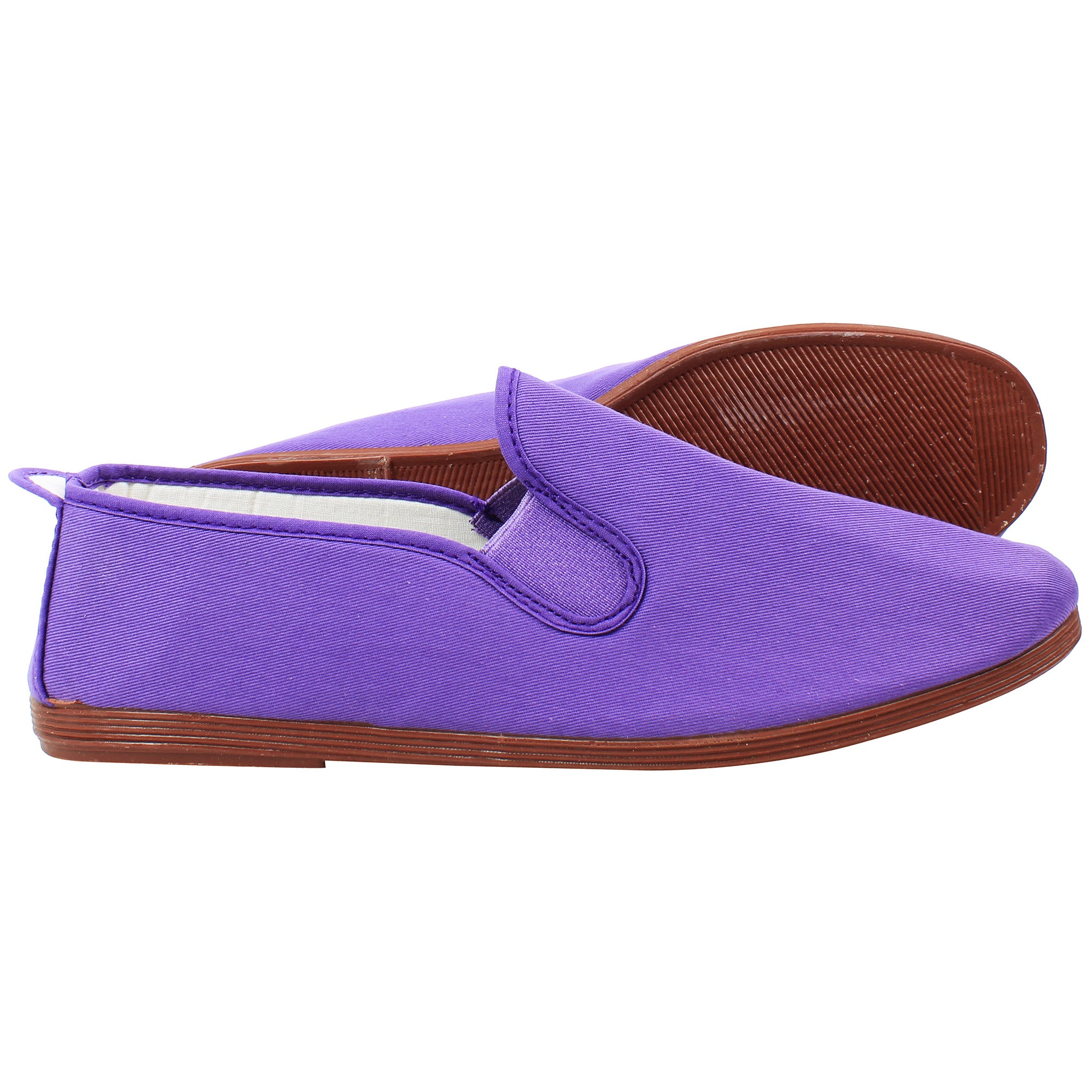 Flossy Morado Womens Purple Plimsolls