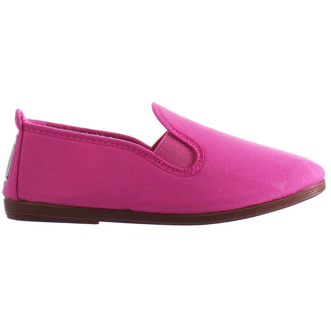 Flossy Pamplona Kids Pink Plimsolls