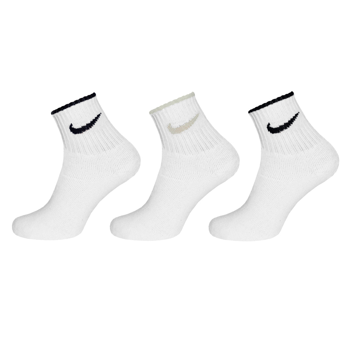 Nike Logo Womens White Socks