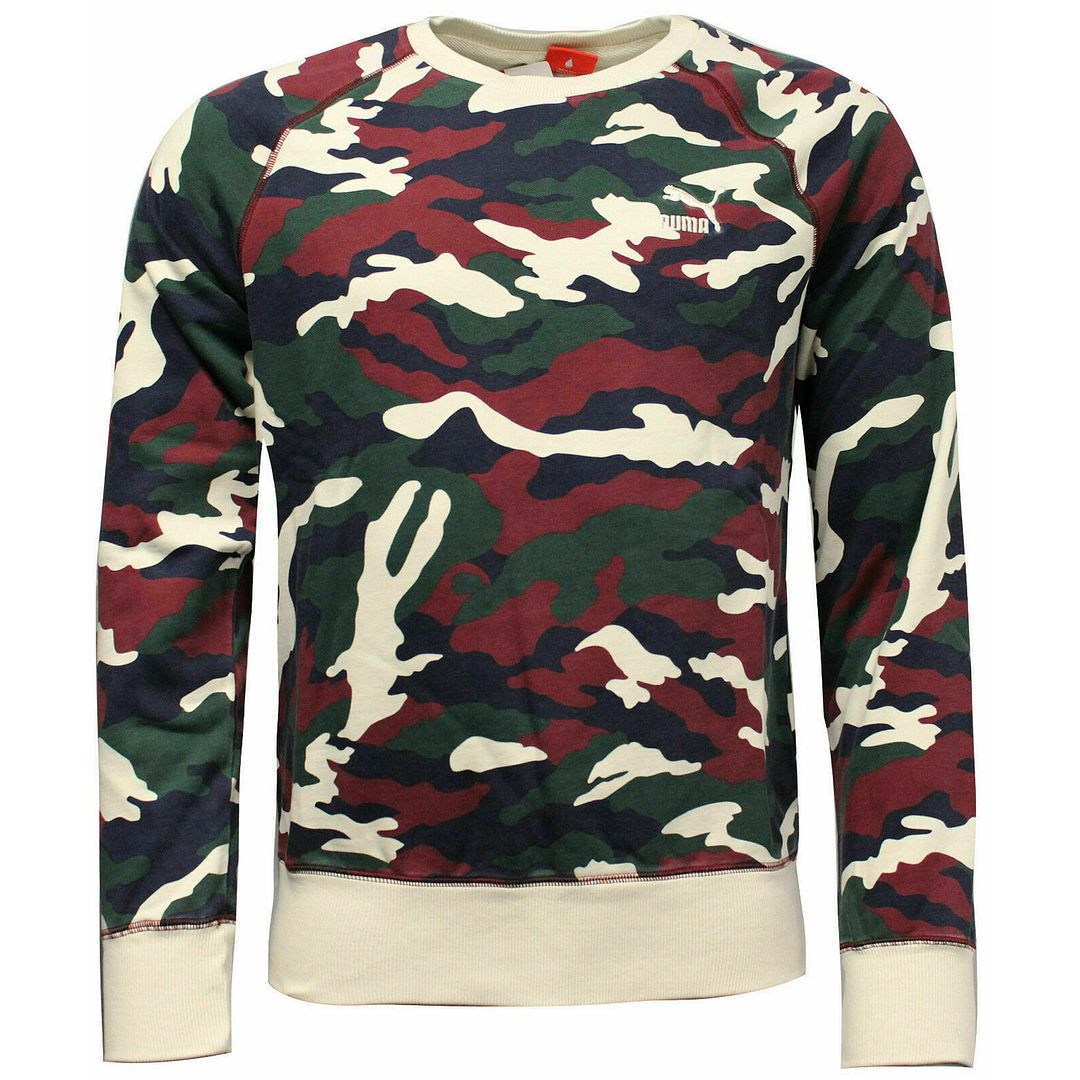 Puma AOP Mens Multicoloured Sweater