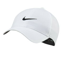 Nike Fitted Plain White Graphic Logo Cap 572347 100