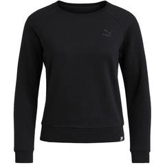 Puma Archive Logo Womens Black Top
