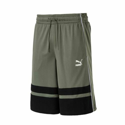 Puma Xtreme Long Mens Agave Green Polyester Training Shorts