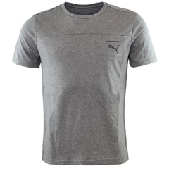 Puma Pace Primary Mens Grey T-Shirt