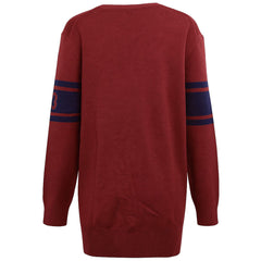 Puma x Rihanna Fenty Varsity Letter Womens Burgundy Sweater