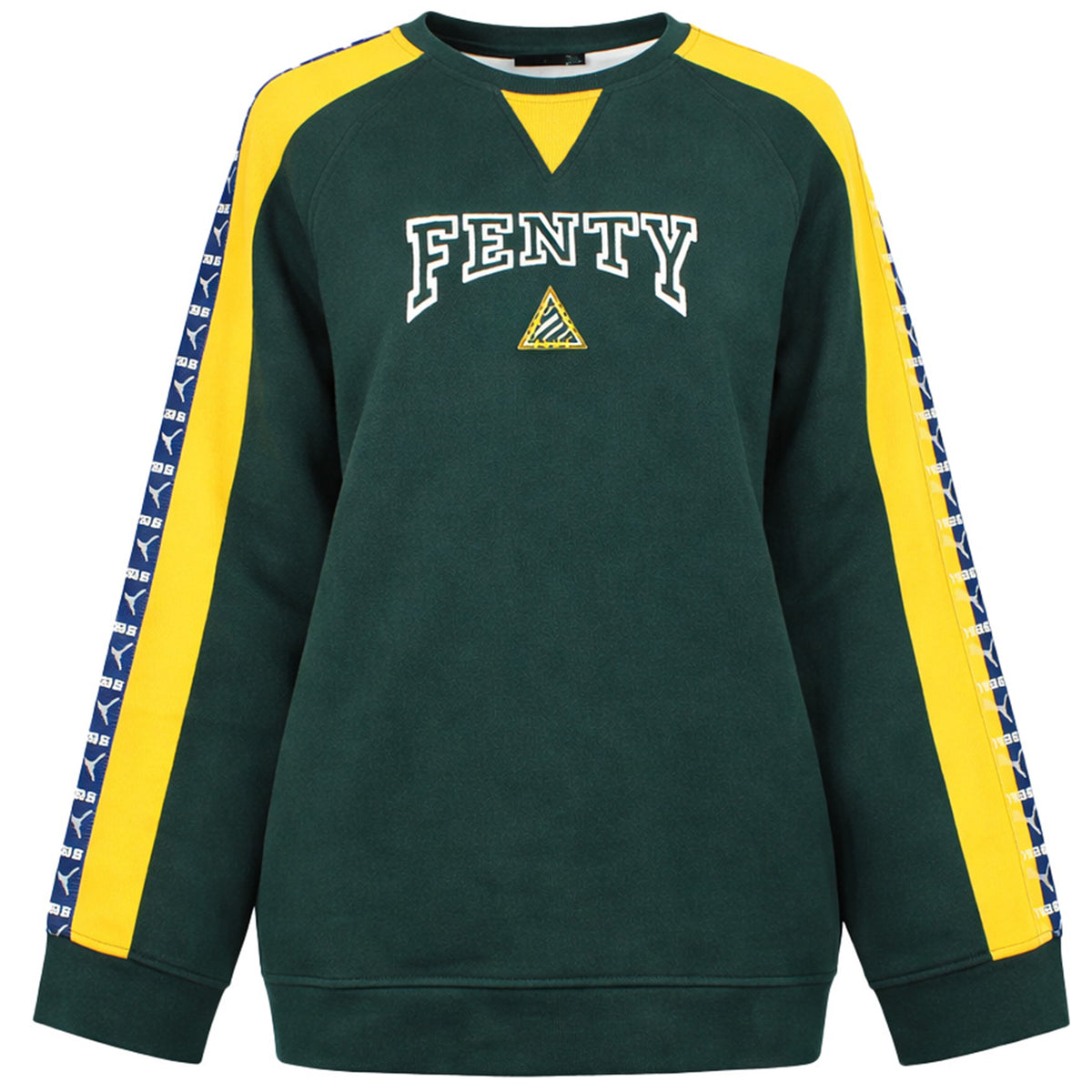 Puma x Rihanna Fenty Taping Womens Green Sweater
