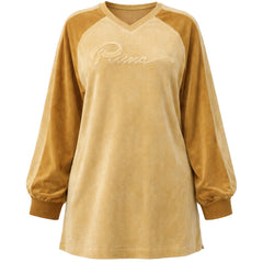 Puma x Rihanna Fenty Velour Womens Brown Sweater