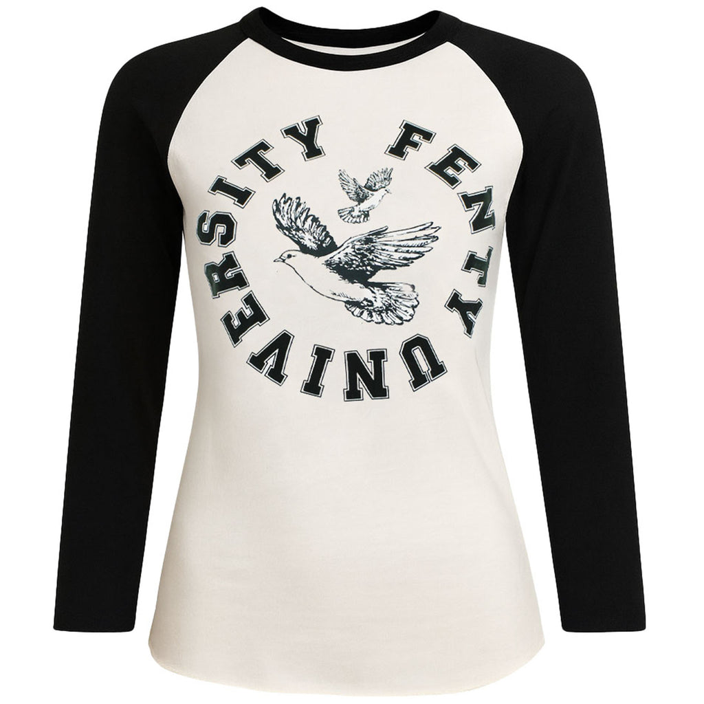 x Rihanna Fenty Bay Raglan Off White Top