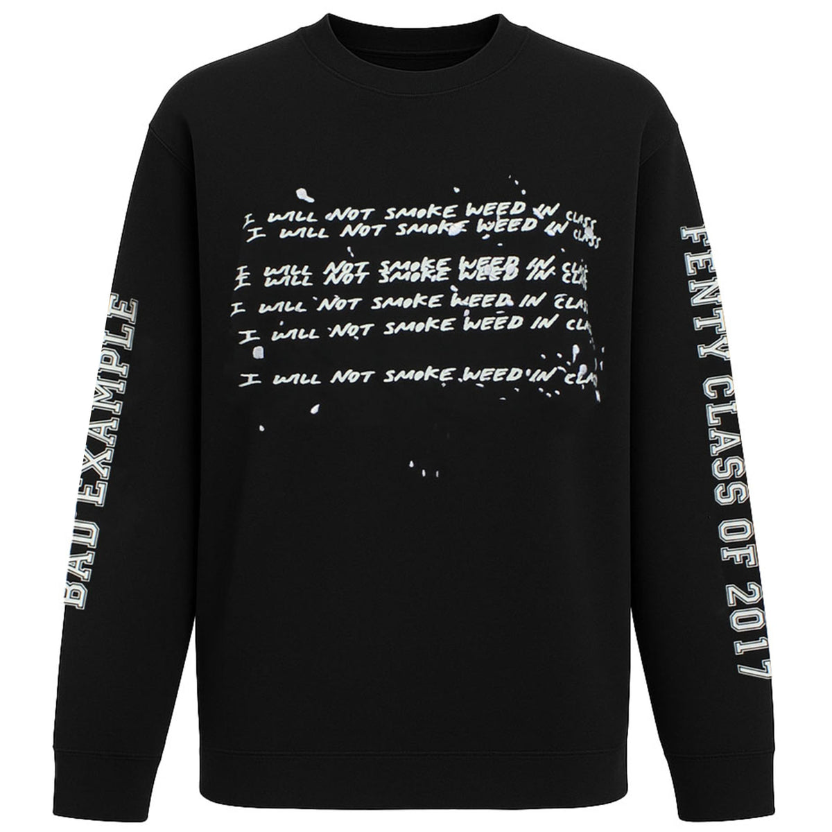 Puma x Rihanna Fenty Graphic Womens Black Top