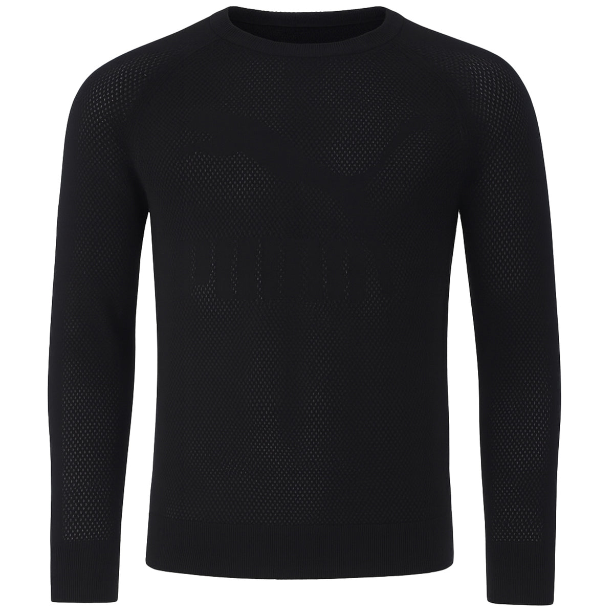 Puma T7 Mens Black Sweater