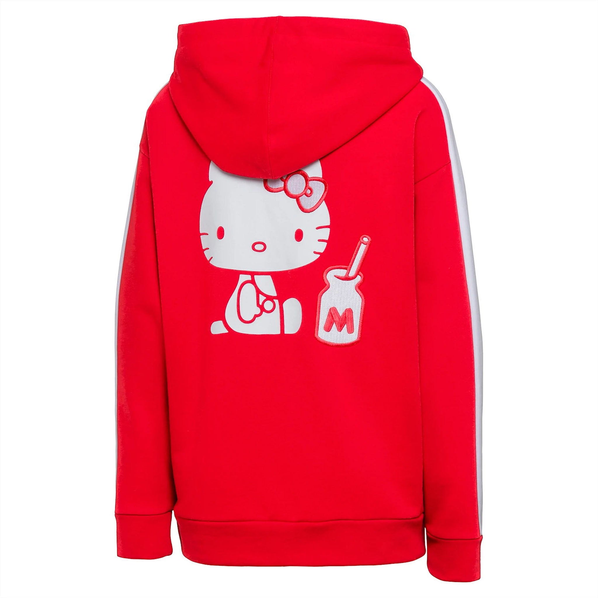 Puma x Hello Kitty Long Sleeve Pullover Red/White Womens Hoodie 576734 05