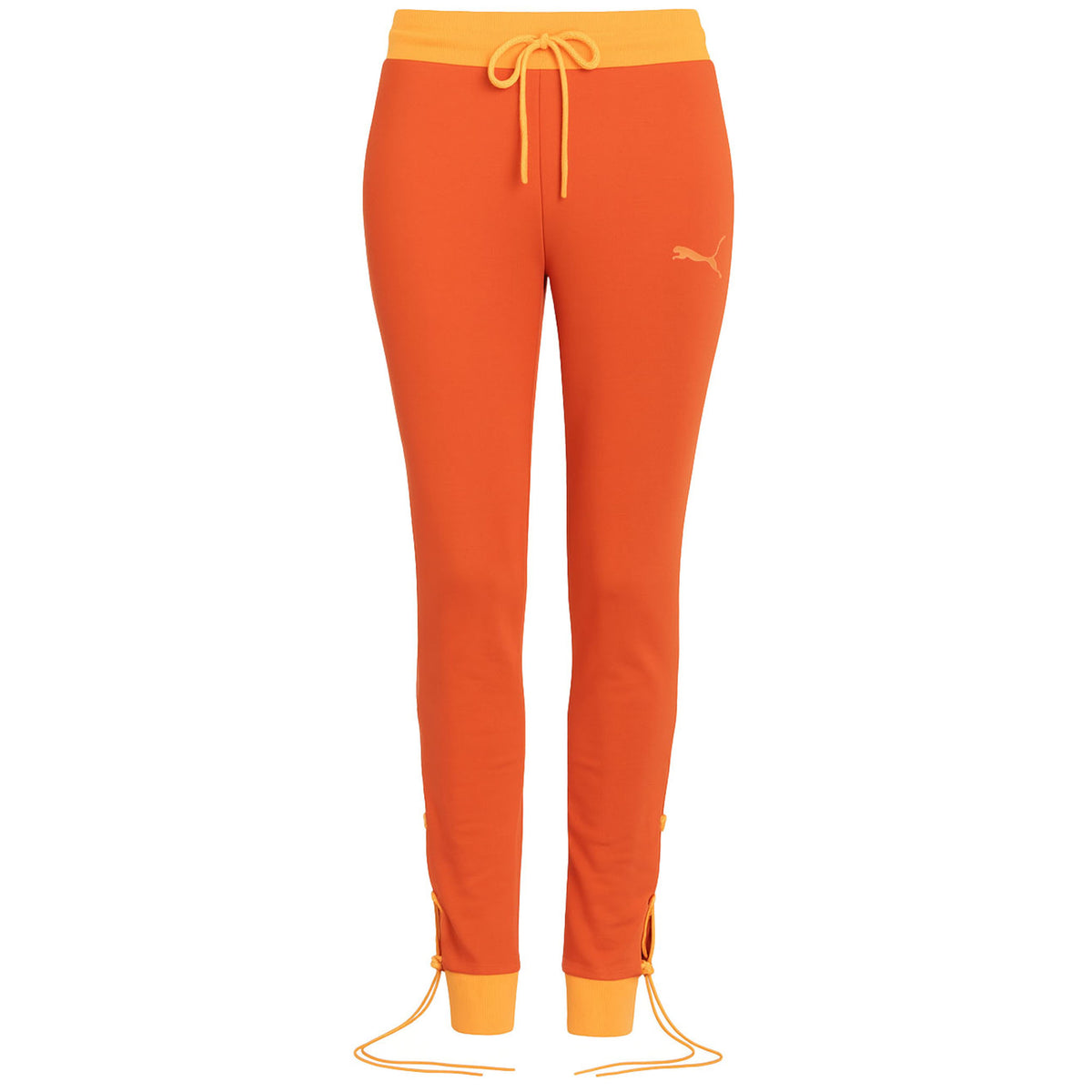 Puma x Rihanna Fenty Laced Womens Orange Leggings