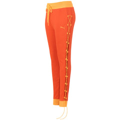 Puma x Rihanna Fenty Laced Womens Orange Leggings