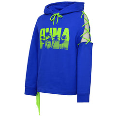 Puma x Rihanna Fenty Laced Womens Blue Hoodie