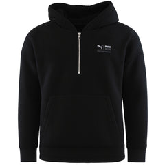 Puma Sherpa Mens Black Hoodie
