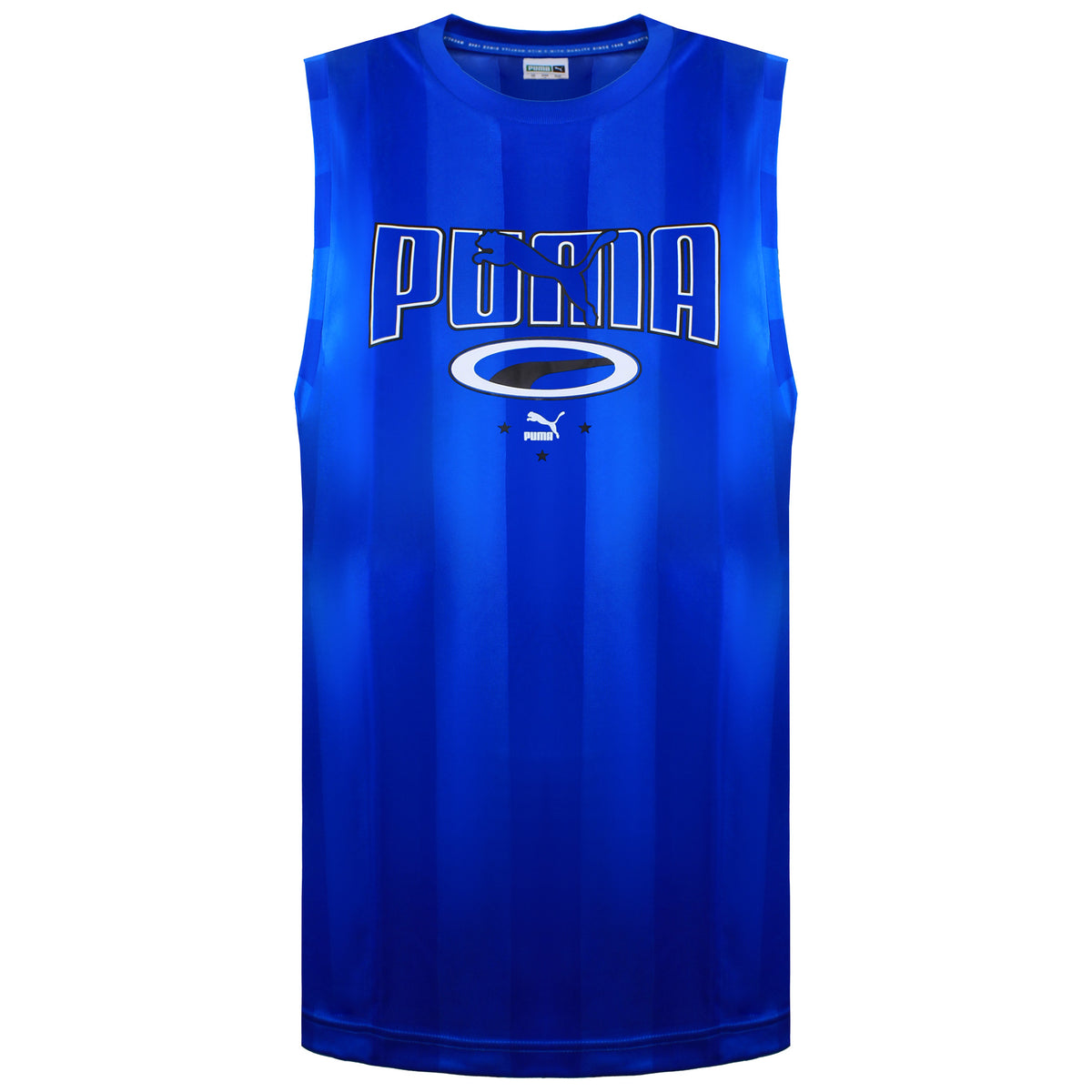 Puma 90s Retro Mens Blue Vest