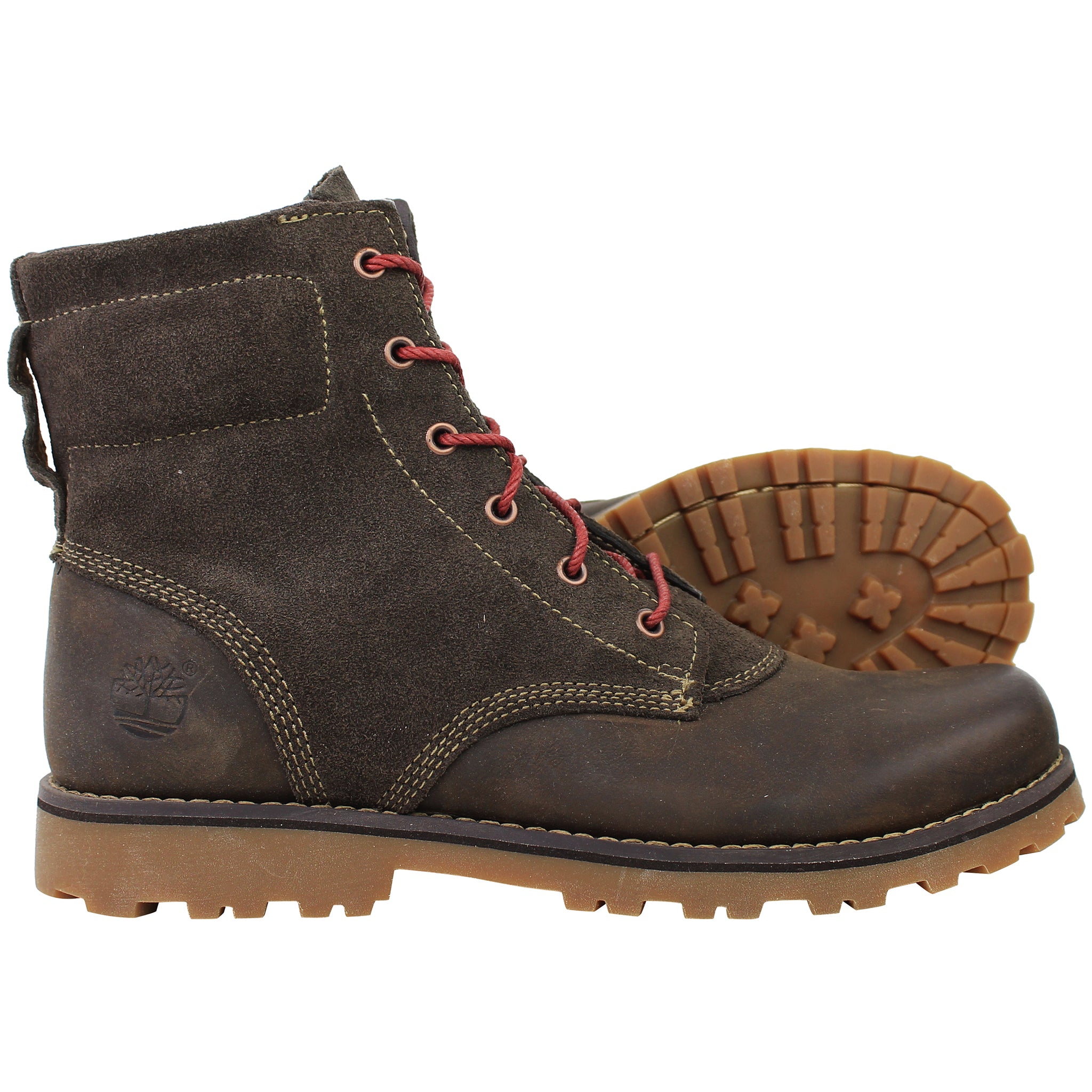 Timberland Asphalt Trail Kids Dark Brown Boots