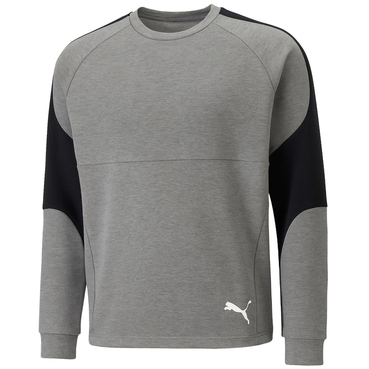 Puma Evostripe Mens Grey Jumper