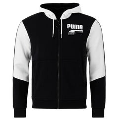 Puma Rebel Mens Black/White Track Jacket