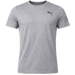 Puma Essential Small Logo Mens Grey T-Shirt