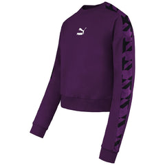 Puma Trend AOP Womens Purple Sweater