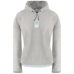 Puma x Helly Hansen Womens Grey Polar Fleece Hoodie