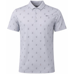 Puma MATTR Moving Day Mens Grey Golf Polo Shirt