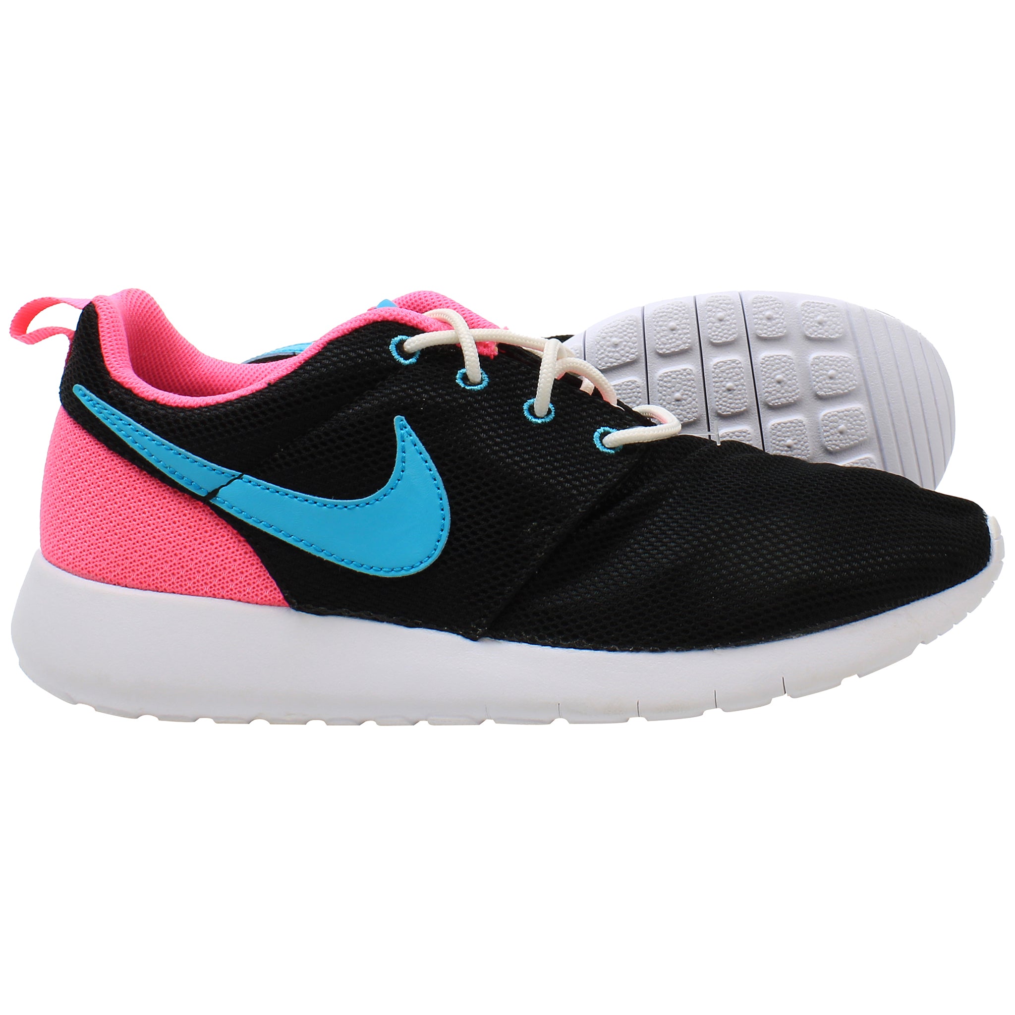 Nike Roshe One (GS) Kids Black Running Shoes