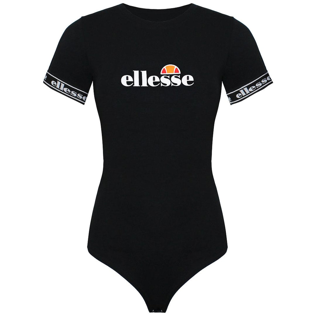 Ellesse Flarino Womens Black Bodysuit