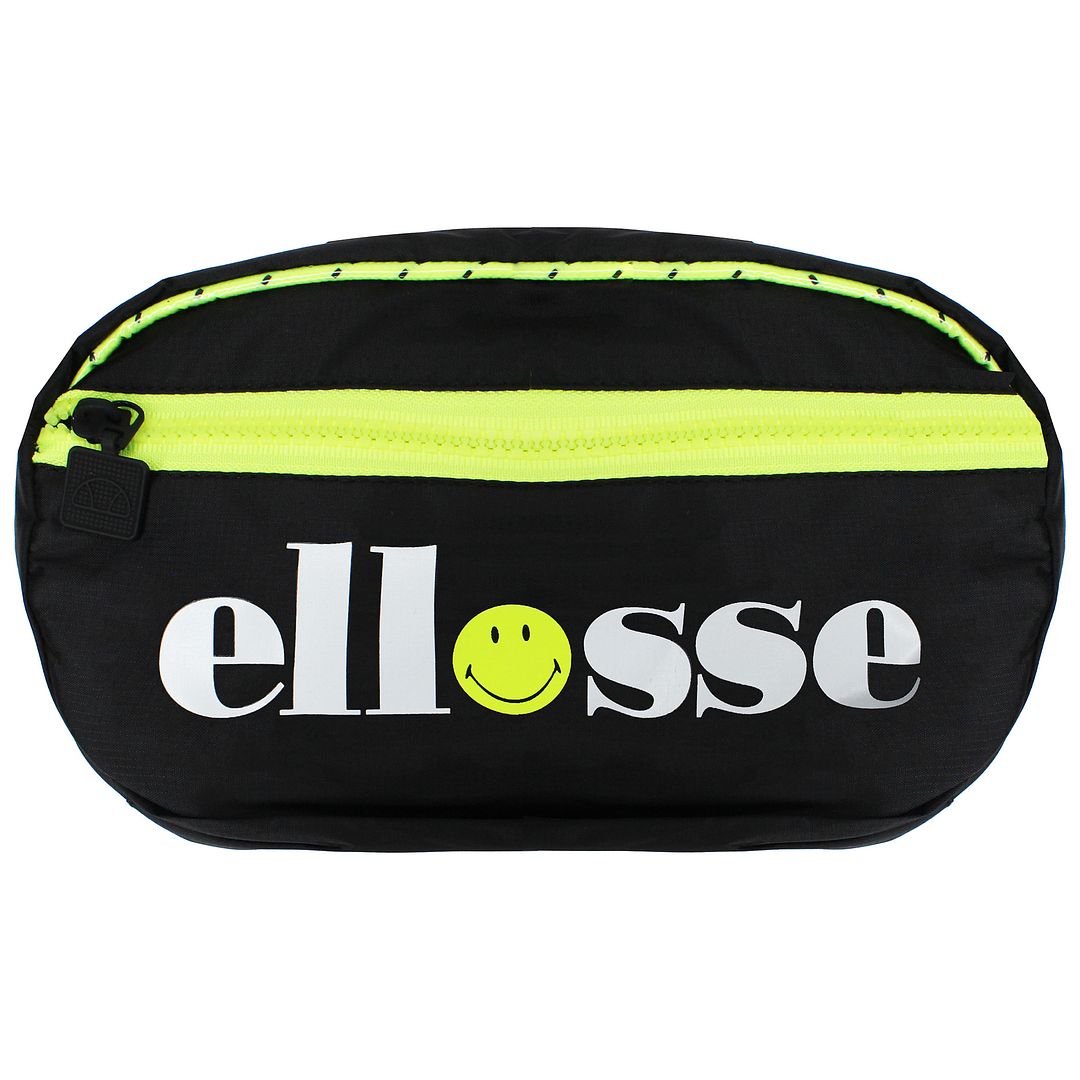 Ellesse Piollo Mens Black/Green Bum Bag